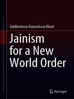 cover image of Jainism for a New World Order
